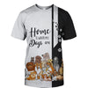 Black Bundle Dogs - Home Is Where My Dog Is -  Hoodie, Sweatshirt, TShirt
