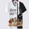 Black Bundle Dogs - Home Is Where My Dog Is -  Hoodie, Sweatshirt, TShirt
