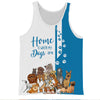 Blue Bundle Dogs - Home Is Where My Dog Is -  Hoodie, Sweatshirt, TShirt