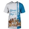 Blue Bundle Dogs - Home Is Where My Dog Is -  Hoodie, Sweatshirt, TShirt