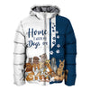 Dark Blue Bundle Dogs - Home Is Where My Dog Is -  Hoodie, Sweatshirt, TShirt