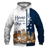 Dark Blue Bundle Dogs - Home Is Where My Dog Is -  Hoodie, Sweatshirt, TShirt