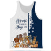 Dark Blue Bundle Dogs - Home Is Where My Dog Is -  Hoodie, Sweatshirt, TShirt