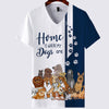 Dark Blue Bundle Dogs - Home Is Where My Dog Is -  Hoodie, Sweatshirt, TShirt