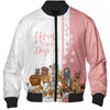 Pink Bundle Dogs - Home Is Where My Dog Is -  Hoodie, Sweatshirt, TShirt