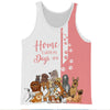 Pink Bundle Dogs - Home Is Where My Dog Is -  Hoodie, Sweatshirt, TShirt