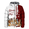 Dark Red Bundle Dogs - Home Is Where My Dog Is -  Hoodie, Sweatshirt, TShirt