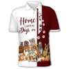 Dark Red Bundle Dogs - Home Is Where My Dog Is -  Hoodie, Sweatshirt, TShirt