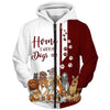 Dark Red Bundle Dogs - Home Is Where My Dog Is -  Hoodie, Sweatshirt, TShirt