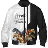 Black Bundle Horses - Home Is Where My Horses Are - Hoodie, Sweatshirt, TShirt 