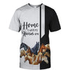 Black Bundle Horses - Home Is Where My Horses Are - Hoodie, Sweatshirt, TShirt 