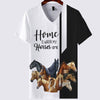 Black Bundle Horses - Home Is Where My Horses Are - Hoodie, Sweatshirt, TShirt 