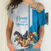 Blue Bundle Horses - Home Is Where My Horses Are - Hoodie, Sweatshirt, TShirt 