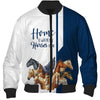 Dark Blue Bundle Horses - Home Is Where My Horses Are - Hoodie, Sweatshirt, TShirt 