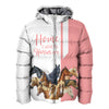 Pink Bundle Horses - Home Is Where My Horses Are - Hoodie, Sweatshirt, TShirt 