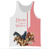 Pink Bundle Horses - Home Is Where My Horses Are - Hoodie, Sweatshirt, TShirt 