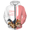 Pink Bundle Horses - Home Is Where My Horses Are - Hoodie, Sweatshirt, TShirt 