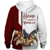 Red Bundle Horses - Home Is Where My Horses Are - Hoodie, Sweatshirt, TShirt 