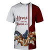 Red Bundle Horses - Home Is Where My Horses Are - Hoodie, Sweatshirt, TShirt 
