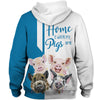 Dark Blue Pigs - Home Is Where My Pigs Are - Hoodie, Sweatshirt, TShirt 