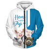 Dark Blue Pigs - Home Is Where My Pigs Are - Hoodie, Sweatshirt, TShirt 