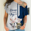 Blue Pigs - Home Is Where My Pigs Are - Hoodie, Sweatshirt, TShirt 