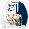 Blue Pigs - Home Is Where My Pigs Are - Hoodie, Sweatshirt, TShirt 