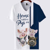 Blue Pigs - Home Is Where My Pigs Are - Hoodie, Sweatshirt, TShirt 