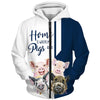Blue Pigs - Home Is Where My Pigs Are - Hoodie, Sweatshirt, TShirt 