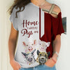 Red Pigs - Home Is Where My Pigs Are - Hoodie, Sweatshirt, TShirt 