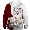 Red Pigs - Home Is Where My Pigs Are - Hoodie, Sweatshirt, TShirt 