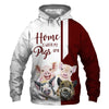 Red Pigs - Home Is Where My Pigs Are - Hoodie, Sweatshirt, TShirt 