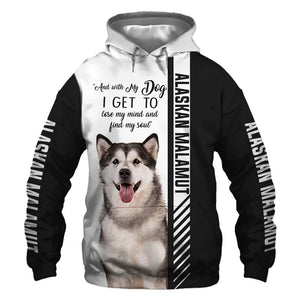 Alaskan Malamute - Lose My Mind, Lose My Soul - Hoodie, Sweatshirt, TShirt