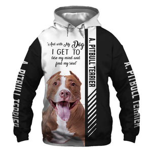 American Pit Bull Terrier - Lose My Mind, Lose My Soul - Hoodie, Sweatshirt, TShirt
