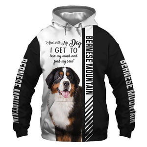 Bernese Mountain Dog - Lose My Mind, Lose My Soul - Hoodie, Sweatshirt, TShirt