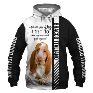 Bracco Italiano - Lose My Mind, Lose My Soul - Hoodie, Sweatshirt, TShirt