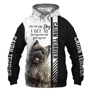 Cairn Terrier - Lose My Mind, Lose My Soul - Hoodie, Sweatshirt