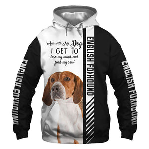 English Foxhound - Lose My Mind, Lose My Soul - Hoodie, Sweatshirt, TShirt