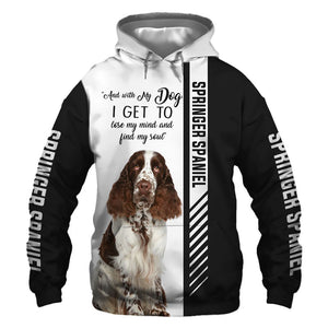English Springer Spaniel - Lose My Mind, Lose My Soul - Hoodie, Sweatshirt, TShirt