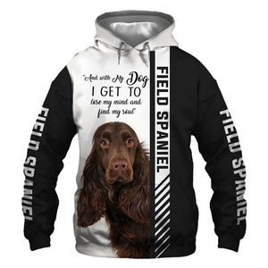 Field Spaniel - Lose My Mind, Lose My Soul - Hoodie, Sweatshirt, TShirt