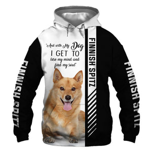 Finnish Spitz - Lose My Mind, Lose My Soul - Hoodie, Sweatshirt, TShirt