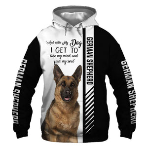 German Shepherd - Lose My Mind, Lose My Soul - Hoodie, Sweatshirt, TShirt