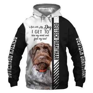 German Wirehaired Pointer - Lose My Mind, Lose My Soul - Hoodie, Sweatshirt, TShirt