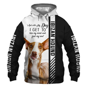 Ibizan Hound - Lose My Mind, Lose My Soul - Hoodie, Sweatshirt, TShirt 