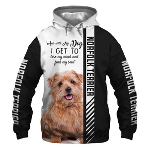 Norfolk Terrier - Lose My Mind, Lose My Soul - Hoodie, Sweatshirt, TShirt 