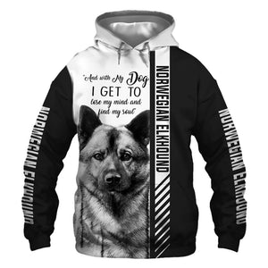 Norwegian Elkhound - Lose My Mind, Lose My Soul - Hoodie, Sweatshirt, TShirt