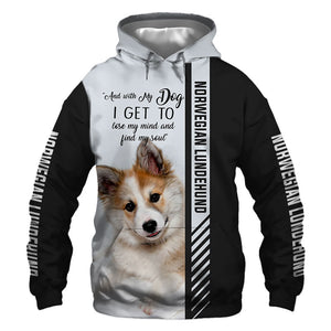 Norwegian Lundehund - Lose My Mind, Lose My Soul - Hoodie, Sweatshirt, TShirt