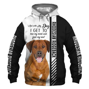 Rhodesian Ridgeback - Lose My Mind, Lose My Soul - Hoodie, Sweatshirt, TShirt 
