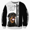 Black White Rottweiler - Lose My Mind, Lose My Soul - Hoodie, Sweatshirt, TShirt