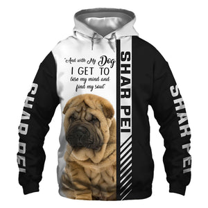 Yellow Shar Pei - Lose My Mind, Lose My Soul - Hoodie, Sweatshirt, TShirt